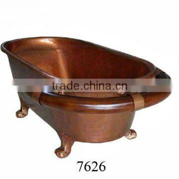 new design decorative copper bathtub - 7626