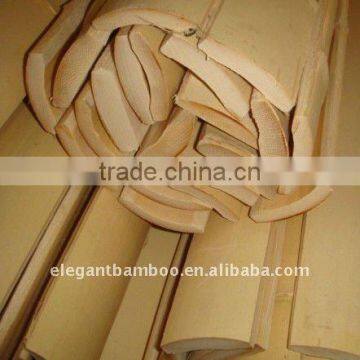 bamboo slats strip with natural ,dyed colors