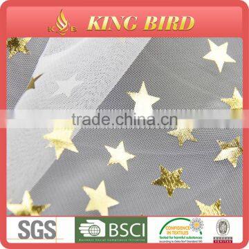 New fashion 100 polyester mesh fabric transparent
