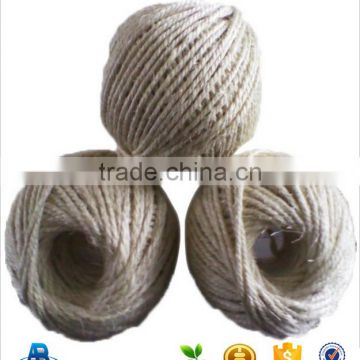 3mm sisal rope with bleached or natural color