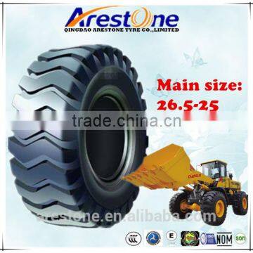 China supplier wheel loader tire for 26.5-25 from qingdao