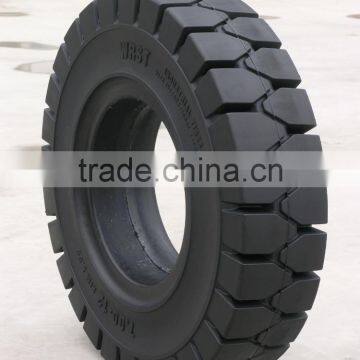 Forklift Solid Tyres 300-15, Pneumatic Shaped SOLID Tyre 6.50-10 6.00-9 8.15-15 28x9-15 photo-5