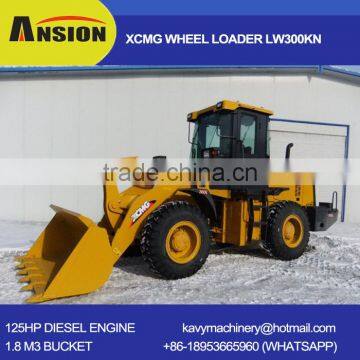 XCMG wheel loaders made in china with joystick LW300KN