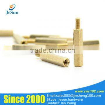 China Supplier Cnc Turning Custom Made Brass Hex Male Female m3 Hex Standoff photo-6