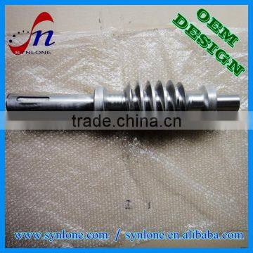 OEM Forging and Machining Worm Shaft for Farm Machinery photo-4