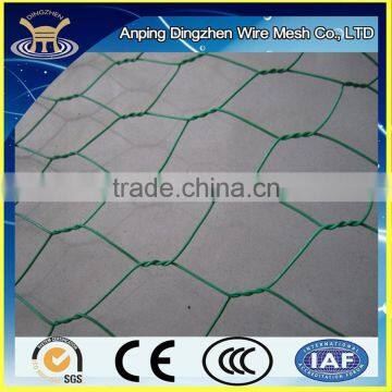 Green PVC Coat Steel Garden Galvanised Netting