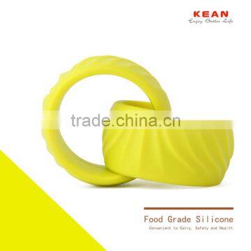 .com Hot Selling Food Grade Baby Teething Sililcone Wristband photo-4