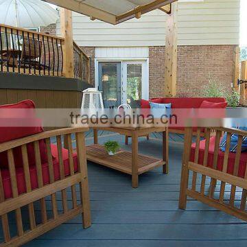 High Quality Factory Manufacture Hot Sale Residential Composite Decking Material WPC Decking Floor photo-4