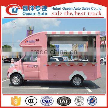 China 4x2 Mini Mobile Fast Food Truck