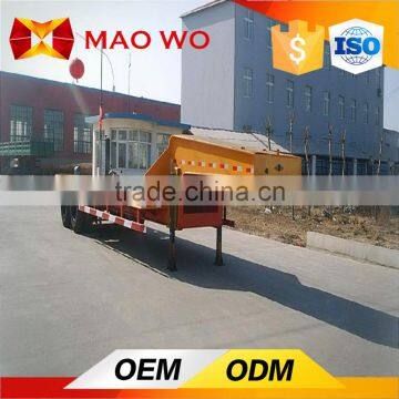Cheap Price 30 Ton Low Flatbed Semi Trailer photo-6