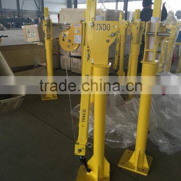 360 Degree 500kg12V Electric Portable Hydraulic Pickup Crane Small Truck Mounted Crane photo-2