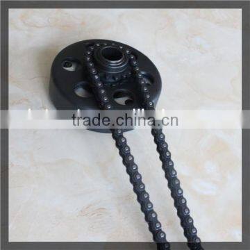 #219 Chain 3/4" Bore 17 Tooth Max Torque Clutch and #219 Chain Mini Bike Go Kart Parts photo-3
