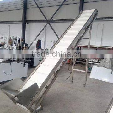 PVC PU Belt Food Vegetable Fruit Hoisting Machine Elevator Hoister Conveyor photo-3