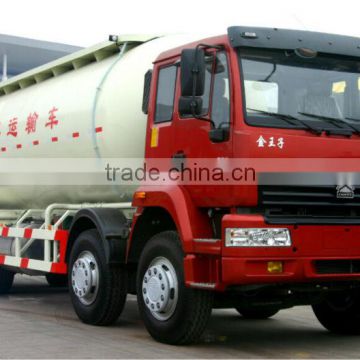 China 8*4 bulk cement transport truck