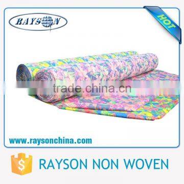 Cheap 100% Virgin Material Stock Lot Printed Nonwoven Fabric photo-6