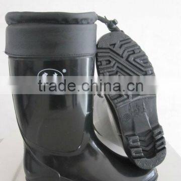 PVC protective waterproof warm boots PVC Woman Boot Warm Winter Boots for Women and men