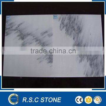 Top quality white marble tile/blue sky marble tile/grey tile