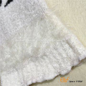 Black-white Color Long Type Elastic Haramaki Pants photo-3