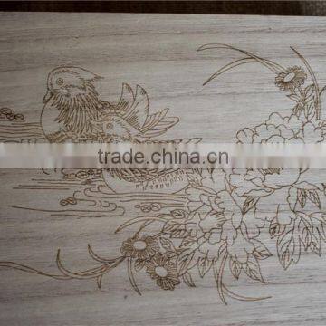 Hot Stamping Raw Wood Craft Compartment Storage Boxes photo-4