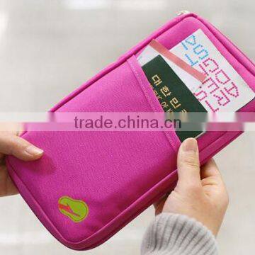 CY151 Travel Card Cash Document Organizer Wallet Rfid Blocking Passport Holder photo-5