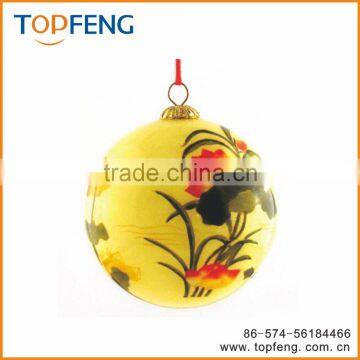 Beauty Glass Christmas Painting Ball/christmas Ornament Glass Ball/inside Clear Glass Ball Christmas Tree Ornament photo-2