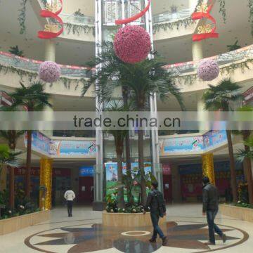 artificial palm tree with brown bark fiberglass tree sale fake tree outdoor decoration