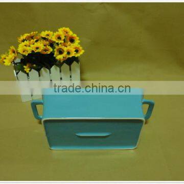 2014 Daily Use Porcelain Ceramic Bakeware With Two Handle photo-4