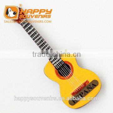 Musical Guitar Instrument Promotional Polyresin Fridge Magnet for Home Decor photo-2