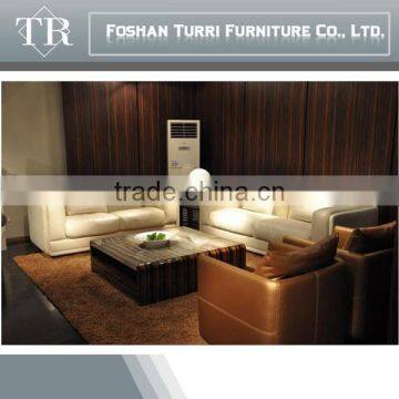 Living Room Modern Sectional Italian Leather Sofa photo-3