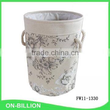 Dirty Laundry Collapsible Round Basket photo-2