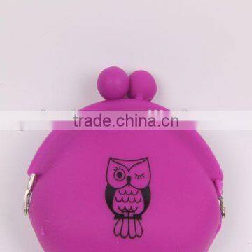 Owl Pattern Silicone Purse /Coin Purse photo-3