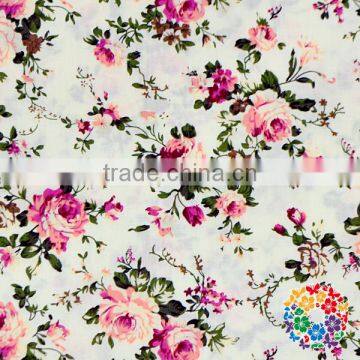 Floral Printed Cotton Fabric Factory Wholesale Garment Fabric photo-5