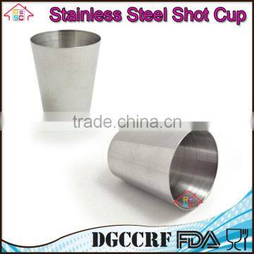 NBRSC 4 Pcs Mini Stainless Steel Cup Mug Drinking Wine Beer Tea Coffee Tumbler Camping Travel photo-2