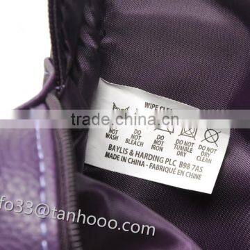 Hot Sell Fashion Ladies Beautyful Genuine Leather Make up Bag With Zipper photo-5