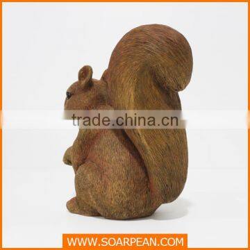 Wholesale Fake Fiberglass Painting Squirrel Statue photo-3