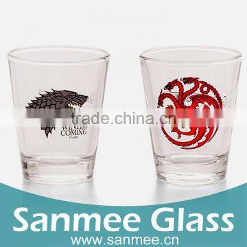 2PCS Gift Glass Set High Quality Stylish Style Glass Cups