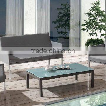 powder coated and teslin batyline sofa set