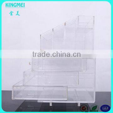Manufacture Experience Customize Acrylic Cosmetic Box Cosmetic Display Clear Acrylic Lipstick Holder photo-3