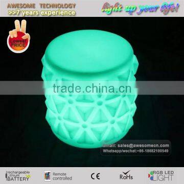 Outdoor used cute fruit shape led stool wholesale