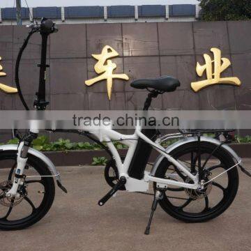 Best Seller 20'' Folding Bike One-piece Aluminum Alloy Wheel With CE Certificate for Israel Market photo-2