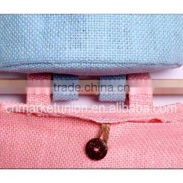 Zakka Fabric Incorporating Multi - Functional Sundries Organizer Color Water Proof Storage Bag Hanging Jewelry photo-6