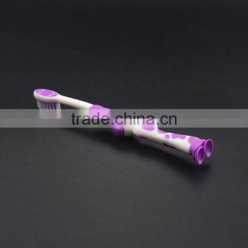 Top Quality New Design for Adult Anti Bacterial Animal Kids Toothbrush With Cover photo-5