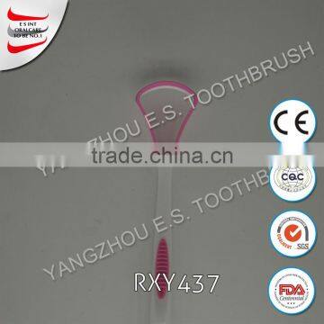 FDA Baby Kids Disposable Plastic Tongue Cleaner photo-3