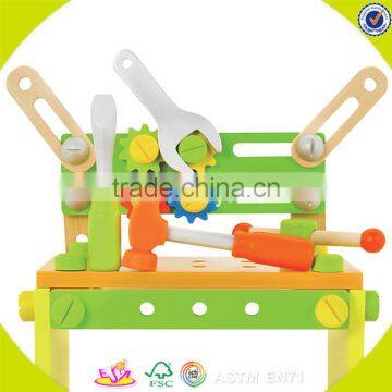 2017 Wholesale Cartoon Baby Wooden Screw Toy W03C020 photo-6