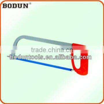 B5007 12" High quality wood cutting square tube hacksaw frame with plastic handle