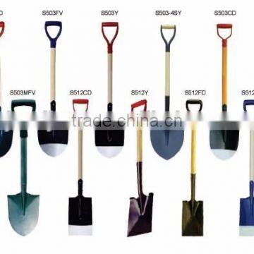 High Quanlity Wooden Handle Steel Garden Shovels photo-2