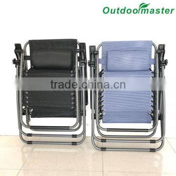 Portable 2Pack Lafuma Folding Recliner Wholesale Zero Gravity Chair photo-6