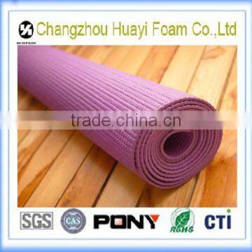 eco-friendly pvc hemp yoga mat