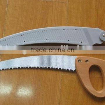 18" curved blade hand saw, rozor tooth saw