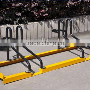 outdoor floor mounted motorbike parking stand